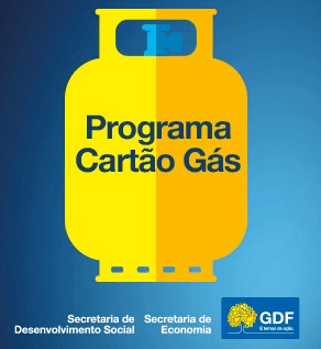 logo do cartão gás do GDF
